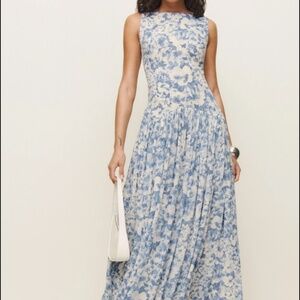 Reformation Camella Dress Ivory - Size 10